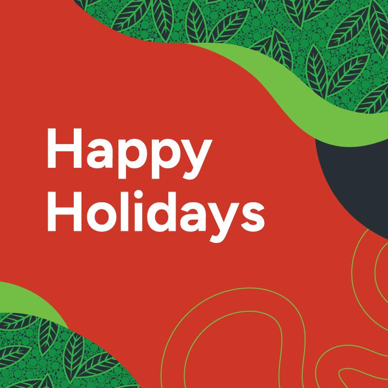 Happy Holidays graphic